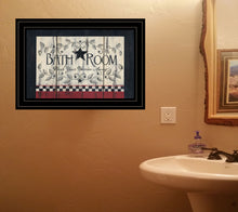 Bathroom 3 Black Framed Print Wall Art - Buy JJ's Stuff