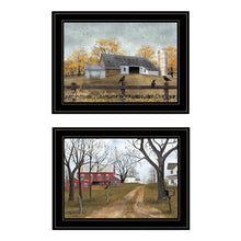 Set Of Two Country Roads 2 Black Framed Print Wall Art - Buy JJ's Stuff