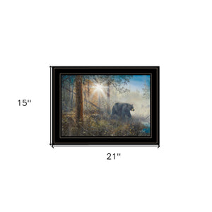 Shadow In The Mist Collection 2 Black Framed Print Wall Art