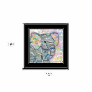 Elephant I 3 Black Framed Print Wall Art - Buy JJ's Stuff
