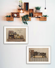 Set Of Two Homemade Is Best 1 White Framed Print Kitchen Wall Art - Buy JJ's Stuff