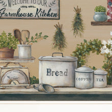Set Of Two Farmhouse Kitchen 1 White Framed Print Kitchen Wall Art - Buy JJ's Stuff