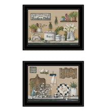 Set Of Two Farmhouse Kitchen 2 Black Framed Print Kitchen Wall Art - Buy JJ's Stuff