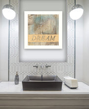 DREAM 1 White Framed Print Wall Art - Buy JJ's Stuff