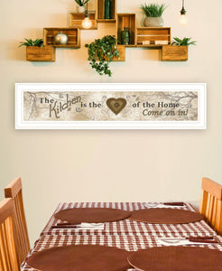 Love Of Nature Kitchen Or Heart Of Then Home 1 White Framed Print Wall Art - Buy JJ's Stuff