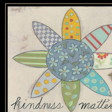 Kindness Matters 2 Black Framed Print Wall Art - Buy JJ's Stuff