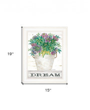 Dream Succulents 2 White Framed Print Wall Art - Buy JJ's Stuff