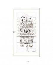 Family 4 White Framed Print Wall Art - Buy JJ's Stuff