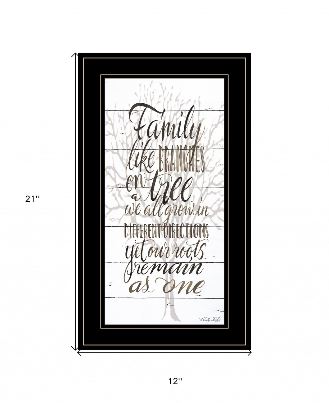 Family 5 Black Framed Print Wall Art - Buy JJ's Stuff