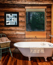 Cabin In The Woods 3 Black Framed Print Wall Art - Buy JJ's Stuff