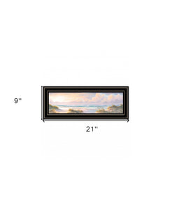 Seascape II 3 Black Framed Print Wall Art - Buy JJ's Stuff