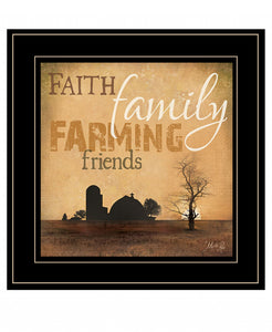 Farming 3 Black Framed Print Wall Art - Buy JJ's Stuff