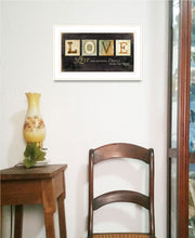 Love One Another 1 White Framed Print Wall Art - Buy JJ's Stuff