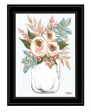 Floral Jar 2 Black Framed Print Wall Art - Buy JJ's Stuff