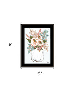 Floral Jar 2 Black Framed Print Wall Art - Buy JJ's Stuff