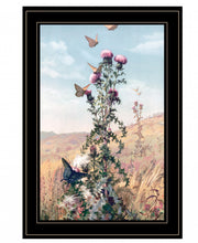 Meadow Butterflies 2 Black Framed Print Wall Art - Buy JJ's Stuff