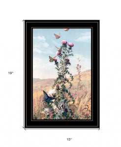 Meadow Butterflies 2 Black Framed Print Wall Art - Buy JJ's Stuff