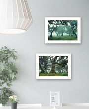 Set Of Two Enchanted Forest 1 White Framed Print Wall Art - Buy JJ's Stuff