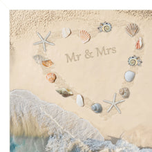 Marriage Is A Beach 2 White Framed Print Wall Art - Buy JJ's Stuff