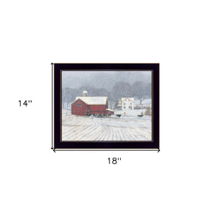 The Home Place 1 Black Framed Print Wall Art