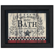 Hot Bath 10 Black Framed Print Wall Art - Buy JJ's Stuff