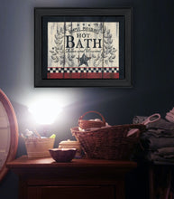 Hot Bath 10 Black Framed Print Wall Art - Buy JJ's Stuff