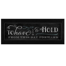 To Have And To Hold 2 Black Framed Print Wall Art
