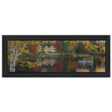 Autumn Grace Panoramic Black Framed Print Wall Art - Buy JJ's Stuff