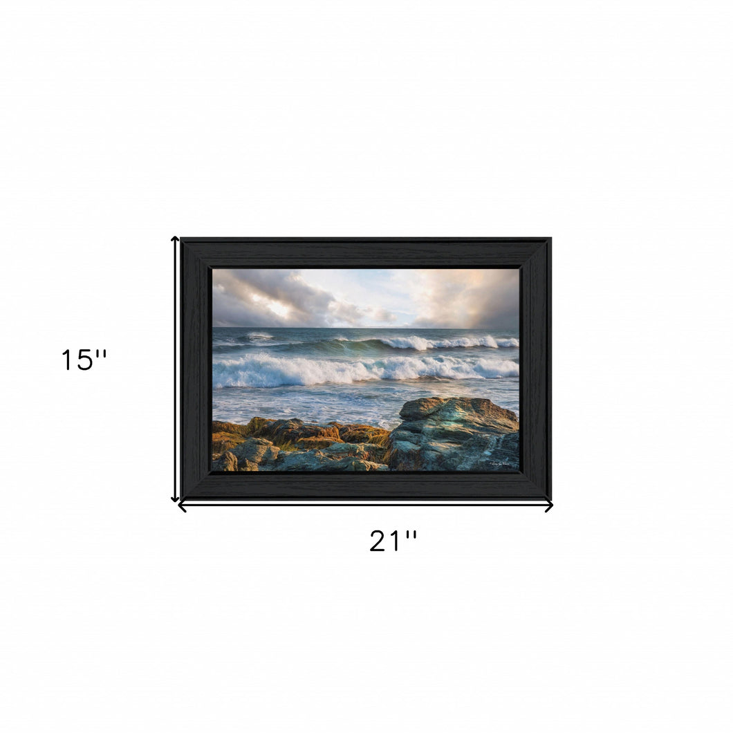 The Clearing 1 Black Framed Print Wall Art