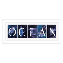 Ocean 2 White Framed Print Wall Art - Buy JJ's Stuff