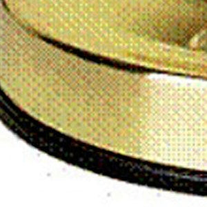 15" Gold Ceramic Bedside Table Lamp