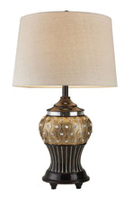 Glitzy Gold Bejeweled Table Lamp