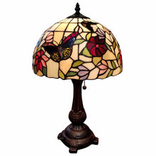 19" Tiffany Style Butterfly Table Lamp