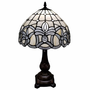 19" Tiffany Style Antique Vintage Table Lamp